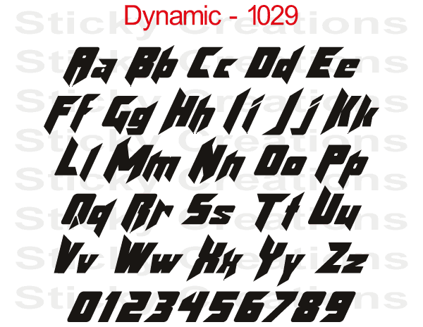 #1029 CUSTOM LETTERING Vinyl Letters Customized Decal Sticker Fancy ...